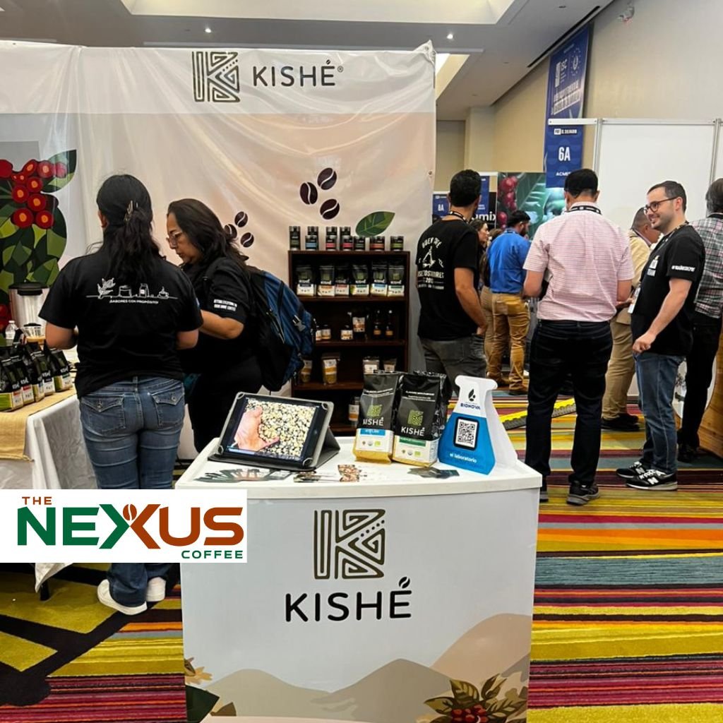 El café marca Kishé de Guatemala participa en el Producer & Roaster Forum 2026 que tiene como sede San Salavdor, El Salvador.