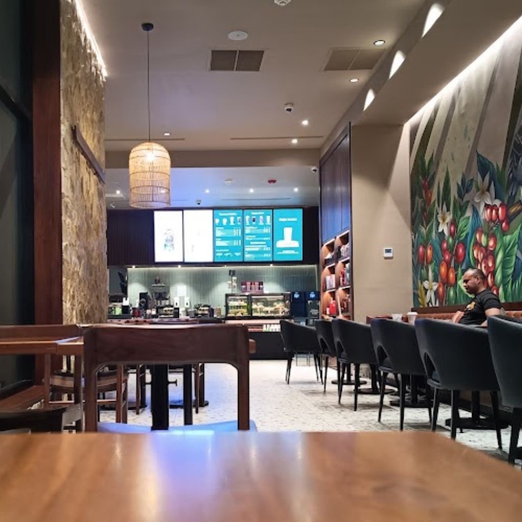 Starbucks del centro comercial Town Center de San Pedro Sula, establecimiento inaugurado el 8 de enero de 2026.