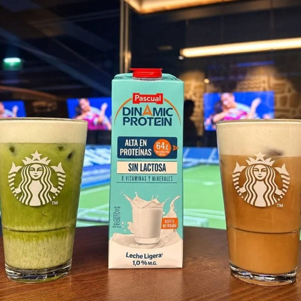 Las empresas Starbucks y Pascual establecen alianza para ofrecer en las cafeterías bebidas con proteínas en España, Francia, Portugal y Países Bajos (Foto: Pascual).
