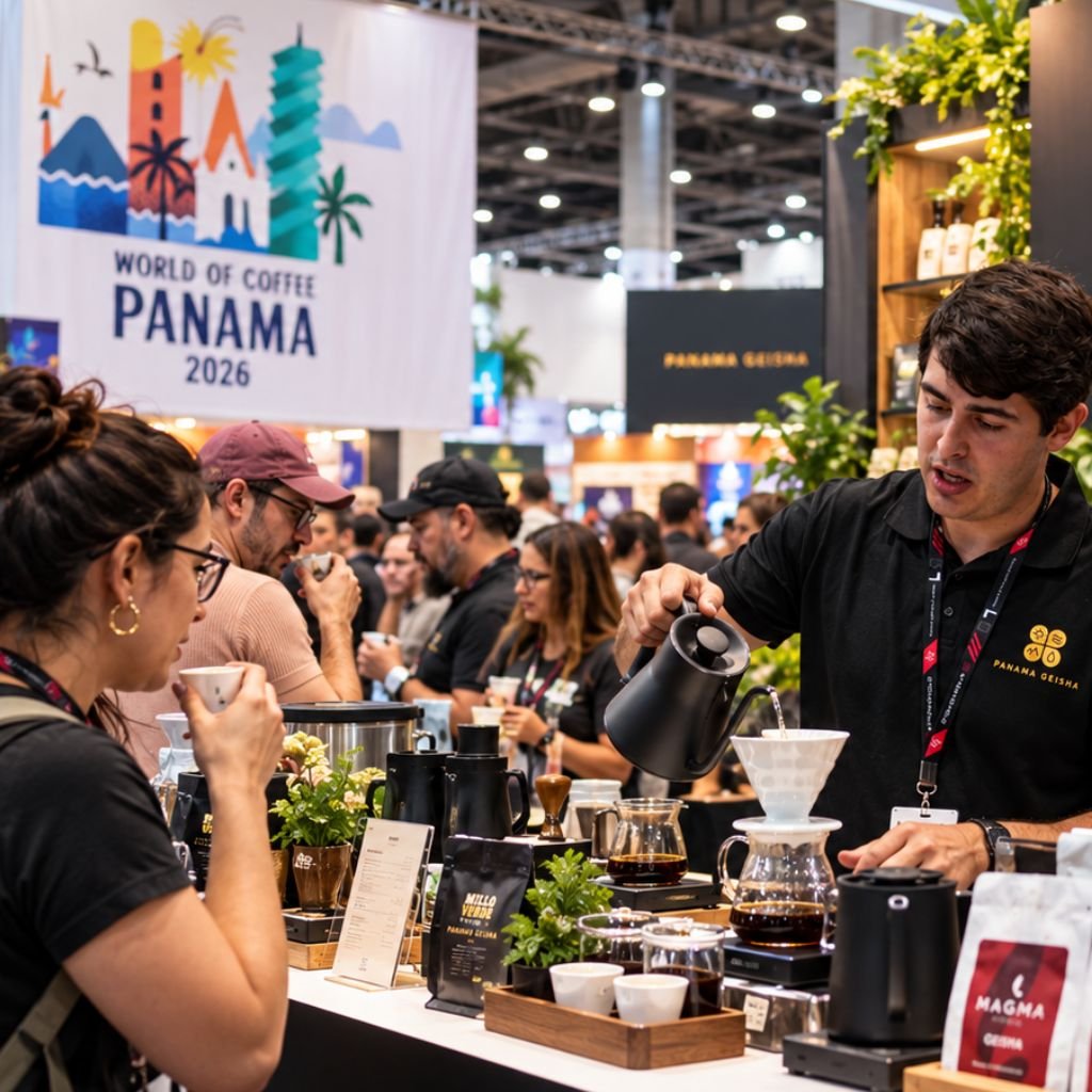 El World of Coffee Panama 2026 eunirá a representantes del sector cafetalero del 23 al 25 de octubre de 2026.